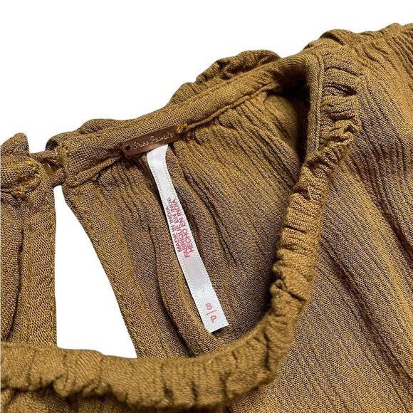 FREE PEOPLE Kelsey Blouse Shirt Size Small - Picture 7 of 9